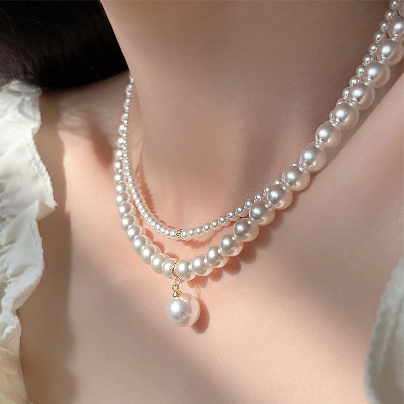 Multi-Layer Pearl Necklace for Women – Chic & Elegant Jewelry