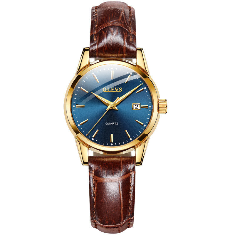New Arrival Double Calendar Quartz Watch – Stylish Men’s Wristwatch