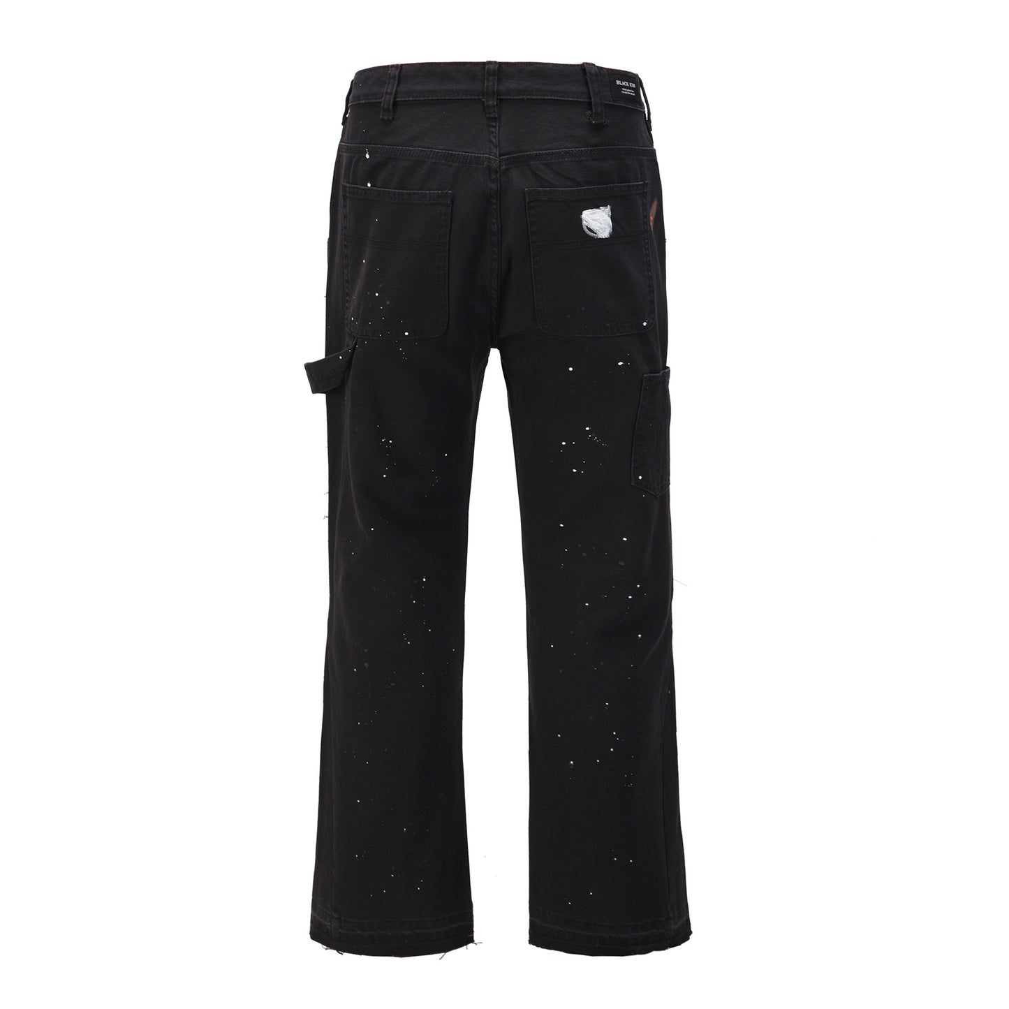 Cargo Pants Retrofit Style Inkjet Flared Pants