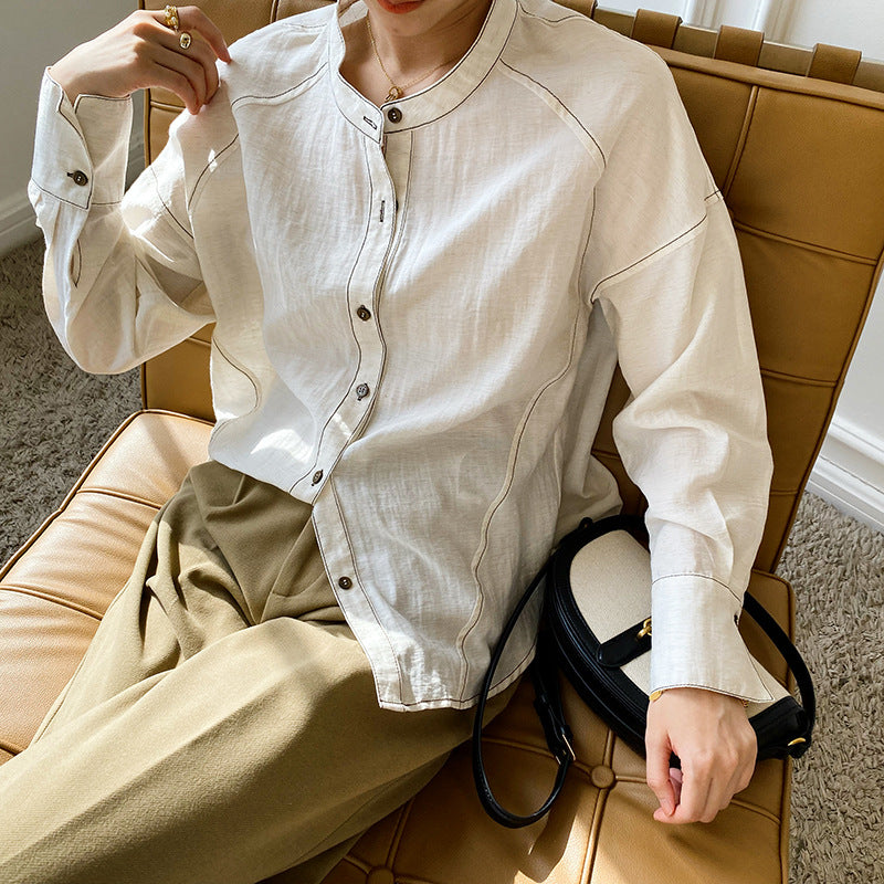 Loose Women's Wear Shirt Simple Shirt Autumn