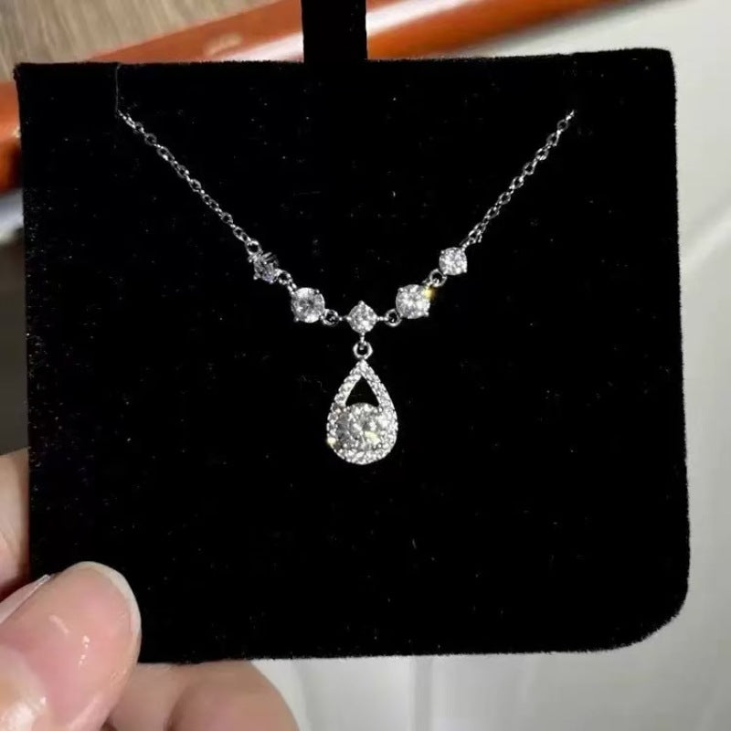 New Fishermans Tears Necklace For Women Ultra-Shimmering Light Luxury