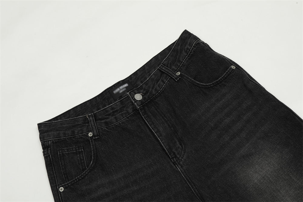 Casual Straight Pants Men's Wide Leg Pants