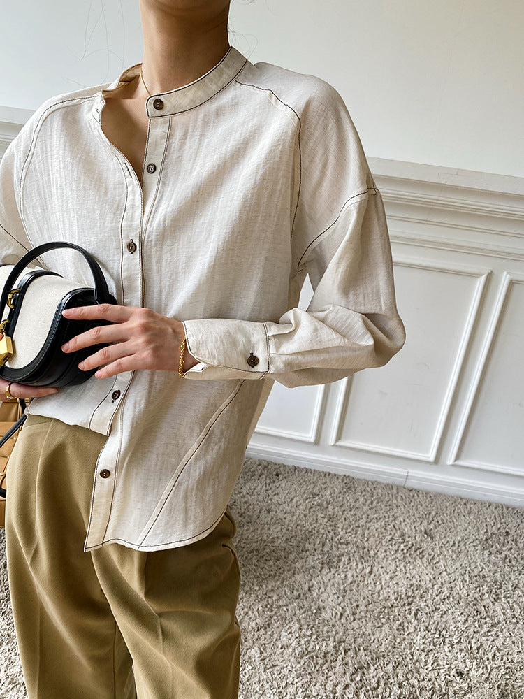 Loose Women's Wear Shirt Simple Shirt Autumn