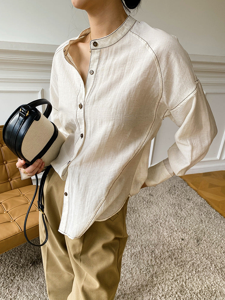 Loose Women's Wear Shirt Simple Shirt Autumn