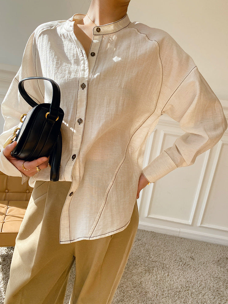 Loose Women's Wear Shirt Simple Shirt Autumn