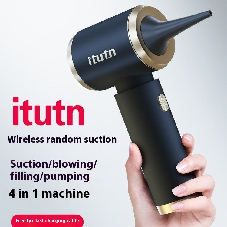 Wireless Car Vacuum Cleaner with Charging Dock – High Suction Portable Auto Cleaner