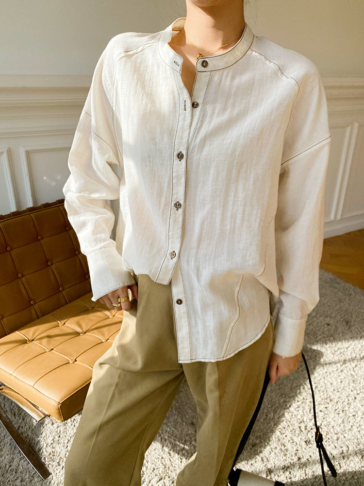 Loose Women's Wear Shirt Simple Shirt Autumn