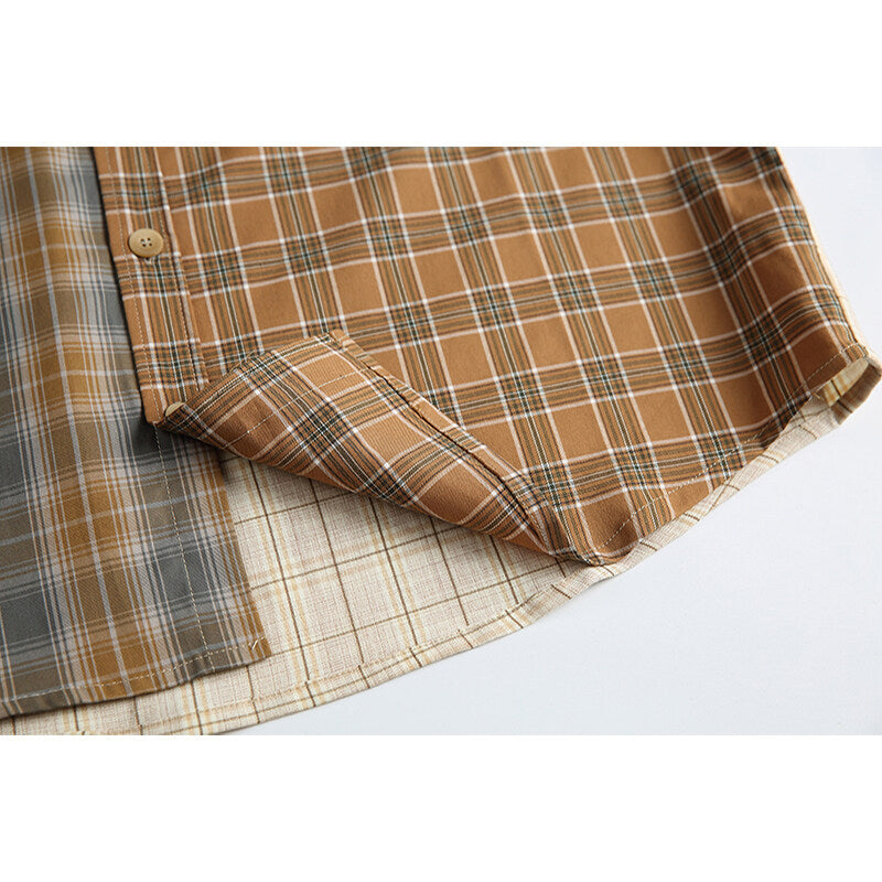Design Stitching Shirt For Men And Women