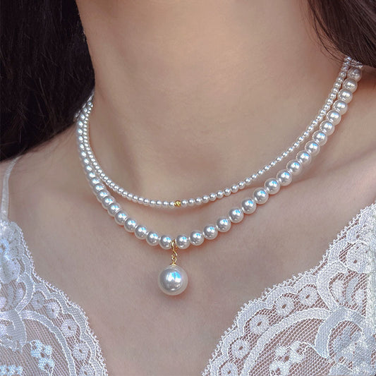 Multi-Layer Pearl Necklace for Women – Chic & Elegant Jewelry