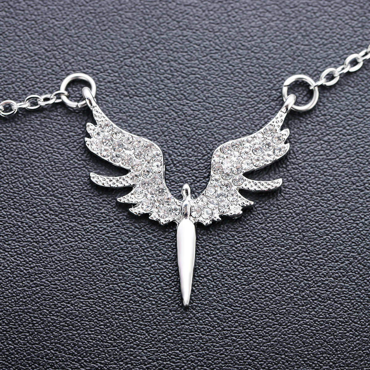 Titanium Steel Angel Wings Creative Wing Necklace