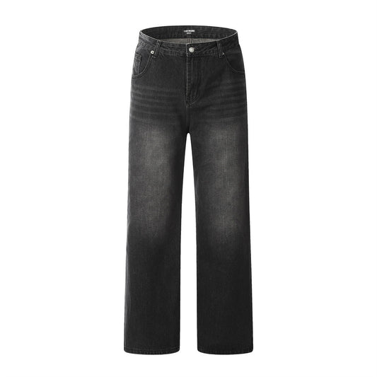 Casual Straight Pants Men's Wide Leg Pants