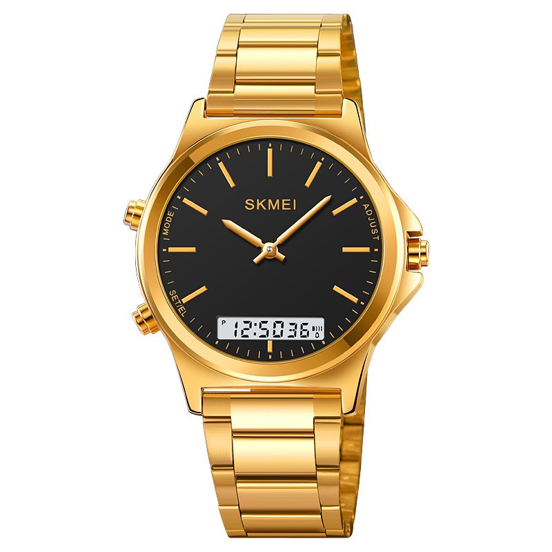 Business-style Multi-function Steel-band Watch For Men